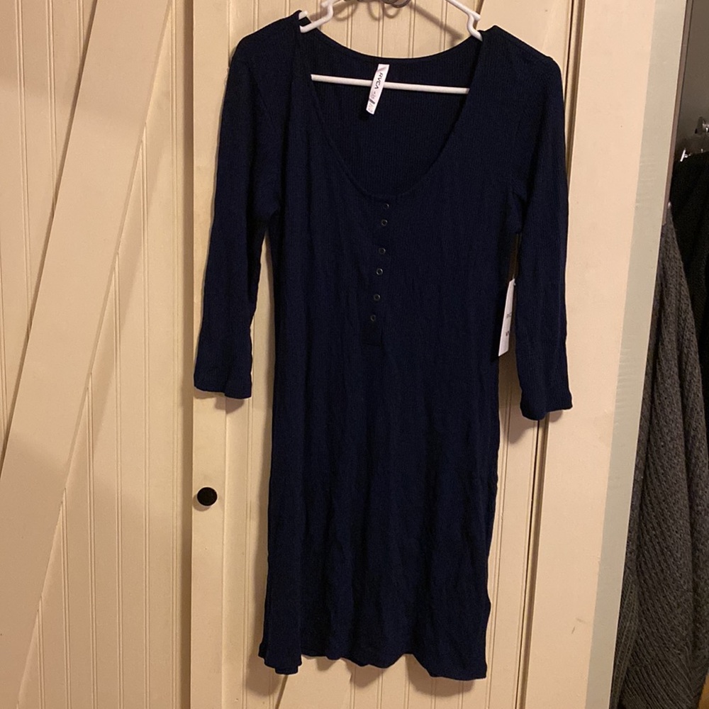RVCA “Twister” rib dress